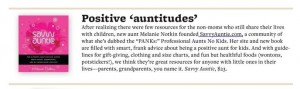 Savvy Auntie in Better Homes and Gardens March 2011