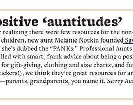 Positive 'auntitudes'