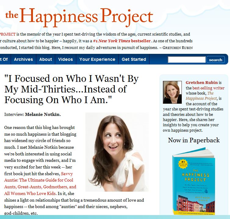 The Happiness Project_Savvy Auntie