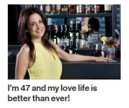 New York Post: I’m 47 and my love life is better than ever!