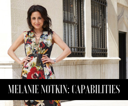 Melanie Notkin: Capabilities