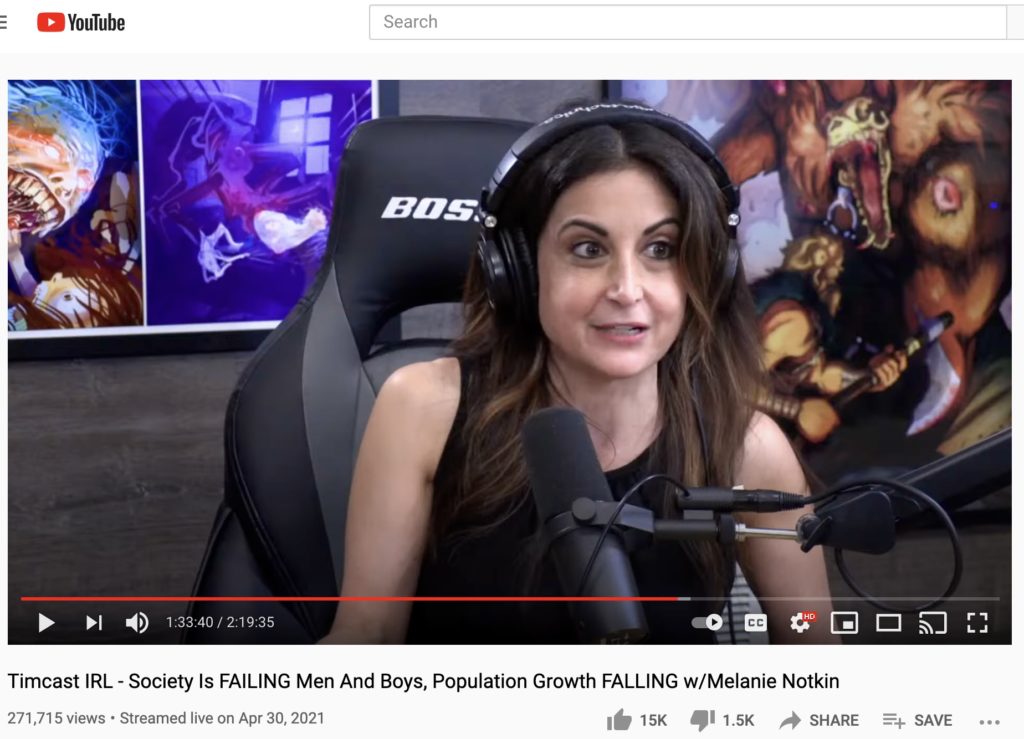 Melanie Notkin_Timcast IRL_April 30 2021