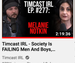 Timcast IRL: Society Is FAILING Men And Boys, Population Growth FALLING w/ Melanie Notkin