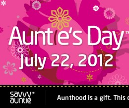 It's Time for Auntie's Day