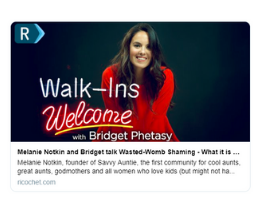 PODCAST: Guest on “Walk-Ins Welcome w/ Bridget Phetasy”